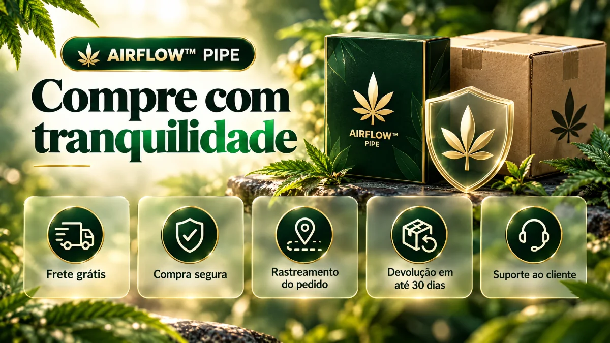Compre com tranquilidade: Frete grátis para todo o Brasil, Compra segura, Código de rastreamento, Devolução em até 30 dias e Suporte humanizado